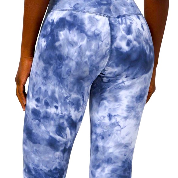 NWT Diamond Dye Ink Blue Align Leggings Sz 2 - Picture 1 of 4